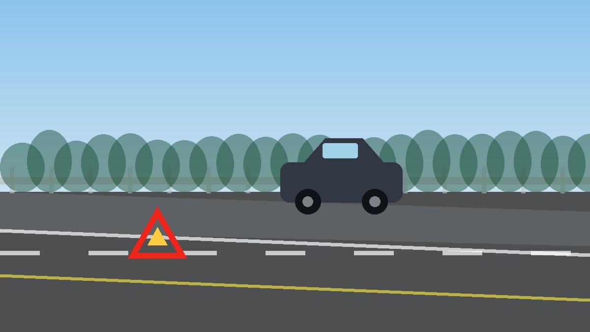 资阳道路故障安全等待现场图